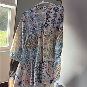 Bohemian Patchwork Dress